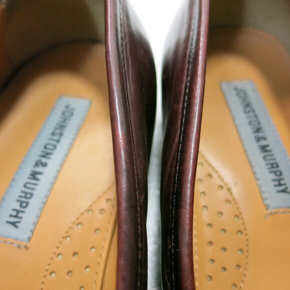 Johnston & Murphy Leather Dress Loafers Shoes Men\'s Footwear Moccasins Sz 10.5 W main image 5